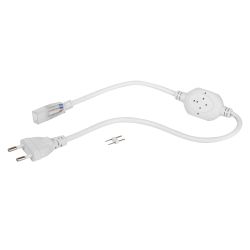 Источник питания ЭРА LS-power cord-220-3528 для светодиодной ленты 220В | Светодиодные ленты 220В и аксессуары