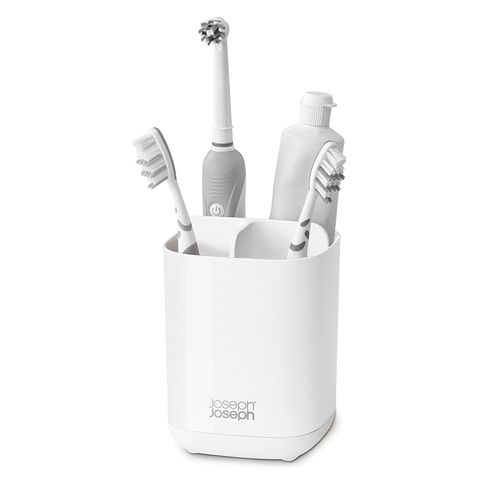 Органайзер для зубных щеток easystore™, 9х9х12,5 см, белый