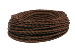 Ретро провод витой Шоколад Interior Wire Twist ПРВ-ШКД / 2х0,75