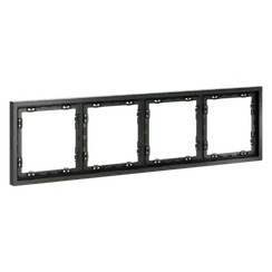 Рамка пластиковая на 4 поста Voltum S70 Титан VLS100406