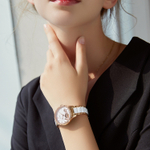 STARKING Mechanical Movement Watch Women"s Watch White Dial