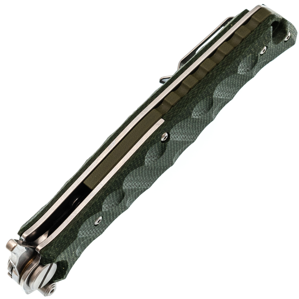 Складная Финка-С НОКС, рукоять G10 олива, сталь VG10, 342-039106