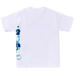 A Bathing Ape Bathing Ape Футболка Cotton Printed Pattern Set In Sleeve Straight Fit Summer 1m30 110 006 белый синий