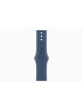 Умные часы Apple Watch S10 46 мм, Silver Aluminium, Denim Sport Band - M/L
