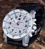 Тактические часы Ledwave Night EYES II, SS/WHITE, белый свет