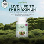 Maxi Health, Maxi Teen Supreme ™, для нее, 60 капсул
