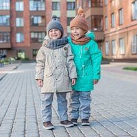 Парка демисезонная на меху "Ментол"