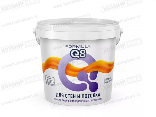 (FORMULA Q8) ВД- АК для стен и потолков 4,5 кг