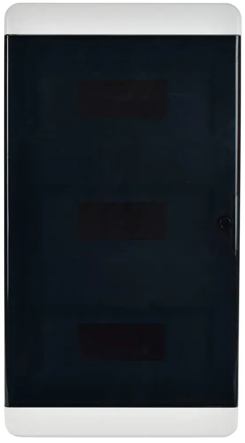 Корпус пластиковый ЩРВ-П-36 IP41 черная прозрачная дверь TEKFOR IEK