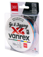 Шнур плетёный LJ Vanrex EGI & JIGGING х4 BRAID Multi Color 150/012