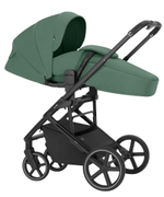Коляска Carrello Alfa CRL-6522 2025 Cybex Aton B2 i-Size Steel Grey 3 в 1 Meadow Green