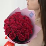 Розы кения розовые (Premium) 21 шт – розы с доставкой по Южно-Сахалинску, интернет-магазин FloArt