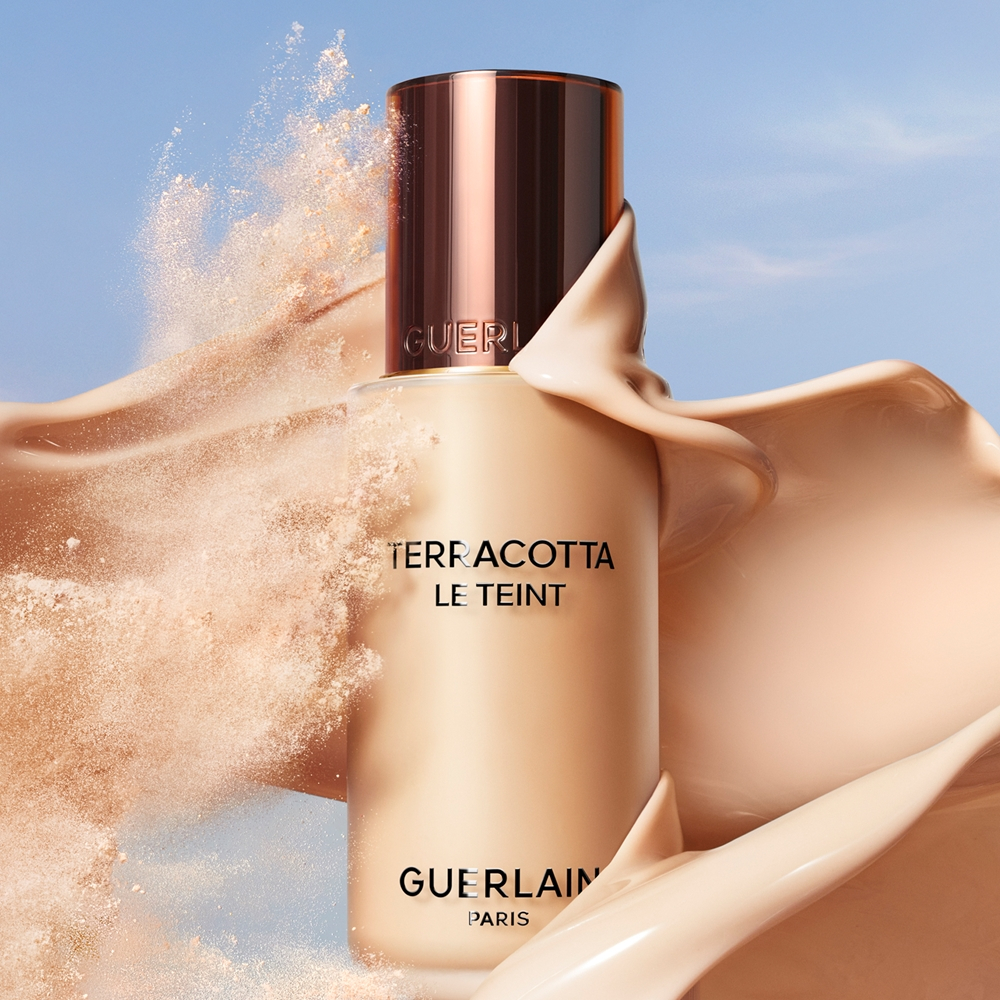 GUERLAIN Terracotta Le Teint - Тональная основа для естественного покрытия оттенок 3W Warm, 35 ml