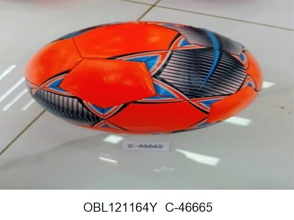 Мяч футбольный 5 размер 280гр. PVC, в ассорт. пакет C-46665