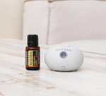 Набор dōTERRA «Солнце внутри» портативный диффузор Bubble серый с датчиком движения и "Солнечный цитрус", 15 мл