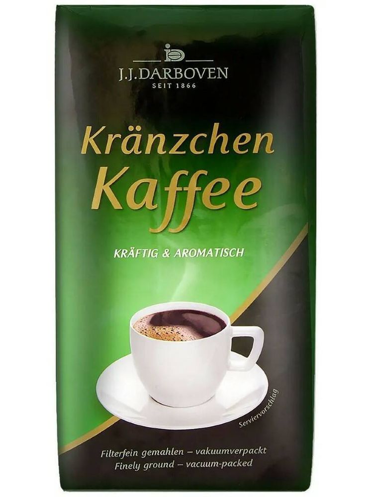 Кофе молотый Darboven Kranzchen Kaffe 500 г, 2 шт