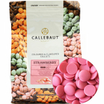 Шоколад Barry Callebaut розовый со вкусом клубники 200 гр