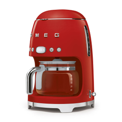 Кофеварка капельная Smeg Стиль 50-х годов красная
