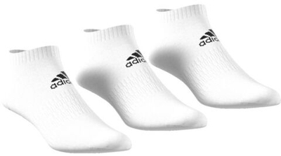 Теннисные носки Adidas Cushion Low 3PP - White/White/White