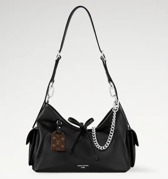 Сумка женская Louis Vuitton Carry All Cargo Vibe , чёрная