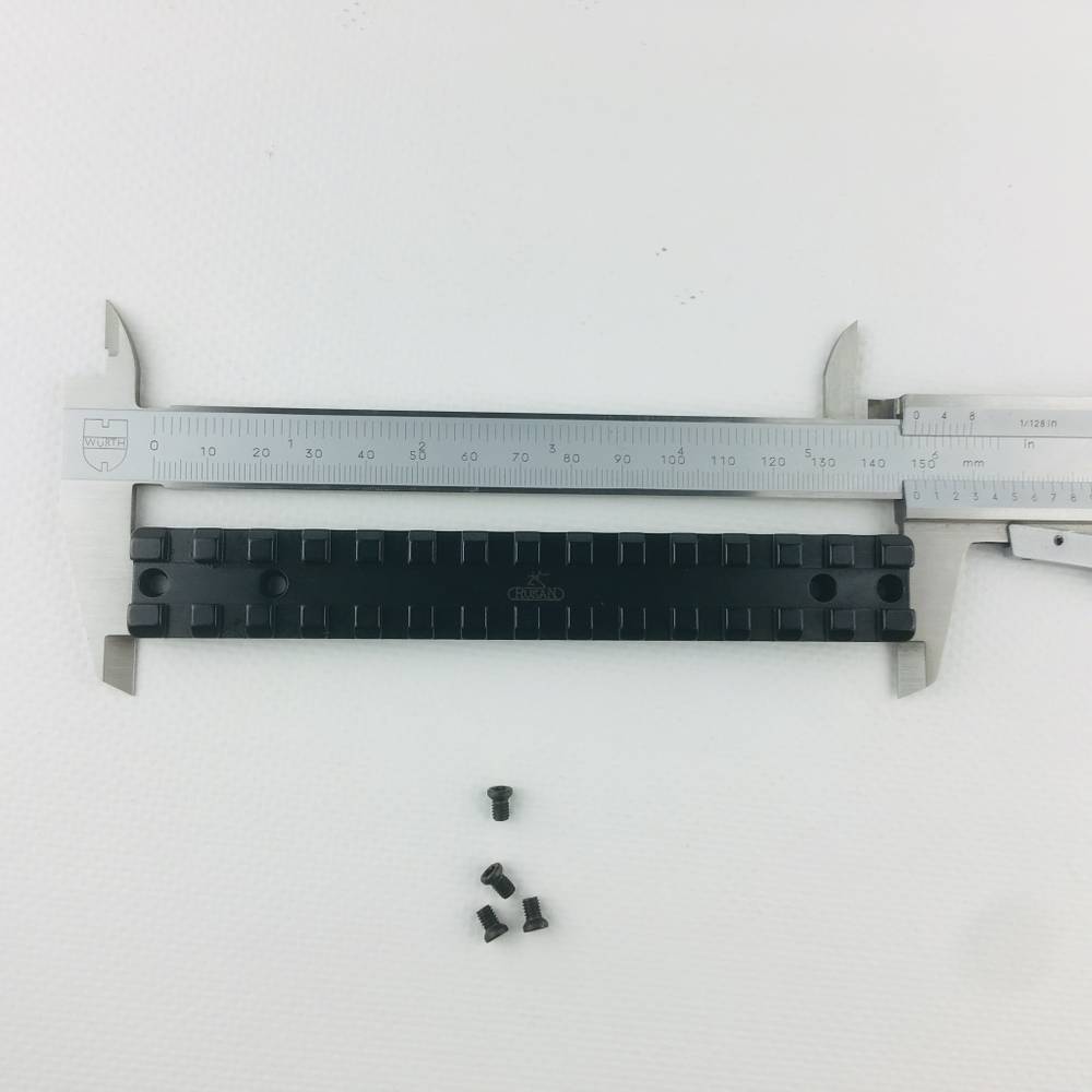Планка Rusan Picatinny Military Mauser K98,Zastava M48 (без болтов, с отверстиями B=105)  010-38