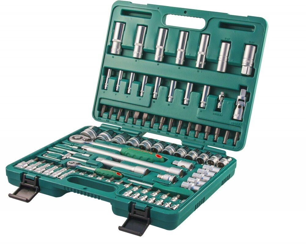 S04H52494S Набор инструмента универсальный 1/4", 1/2"DR, 94 предмета