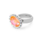 Кольцо Qudo TIVOLA UNICA big (S/P) Crystal orange ignite 58 688422 размер 18,5