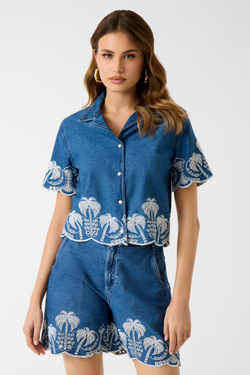 Рубашка джинсовая женская GUESS