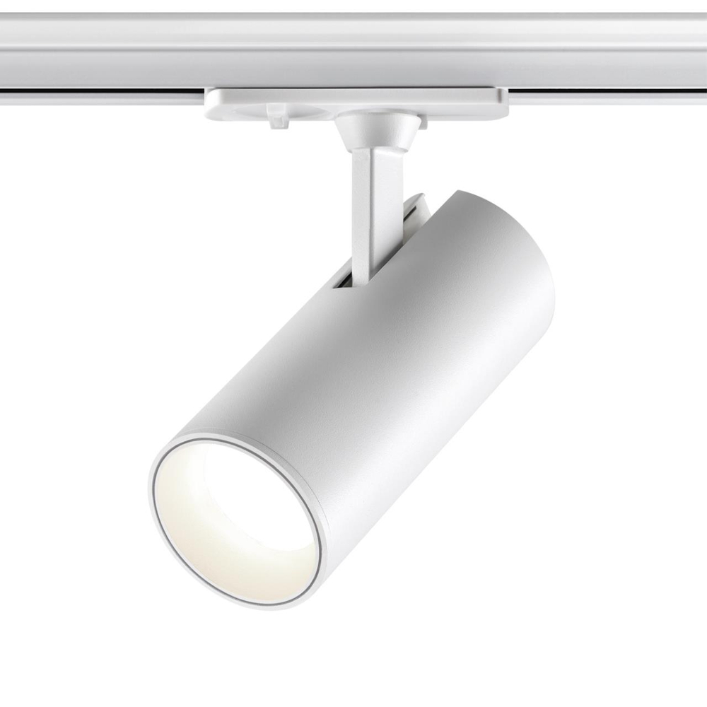 359156 PORT NT23 200 белый Светильник трековый однофазный двухжильный IP20 LED 24W 220V 4000К 2300Лм SELENE