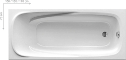 Ванна акриловая Ravak Vanda II 170X70 CP21000000