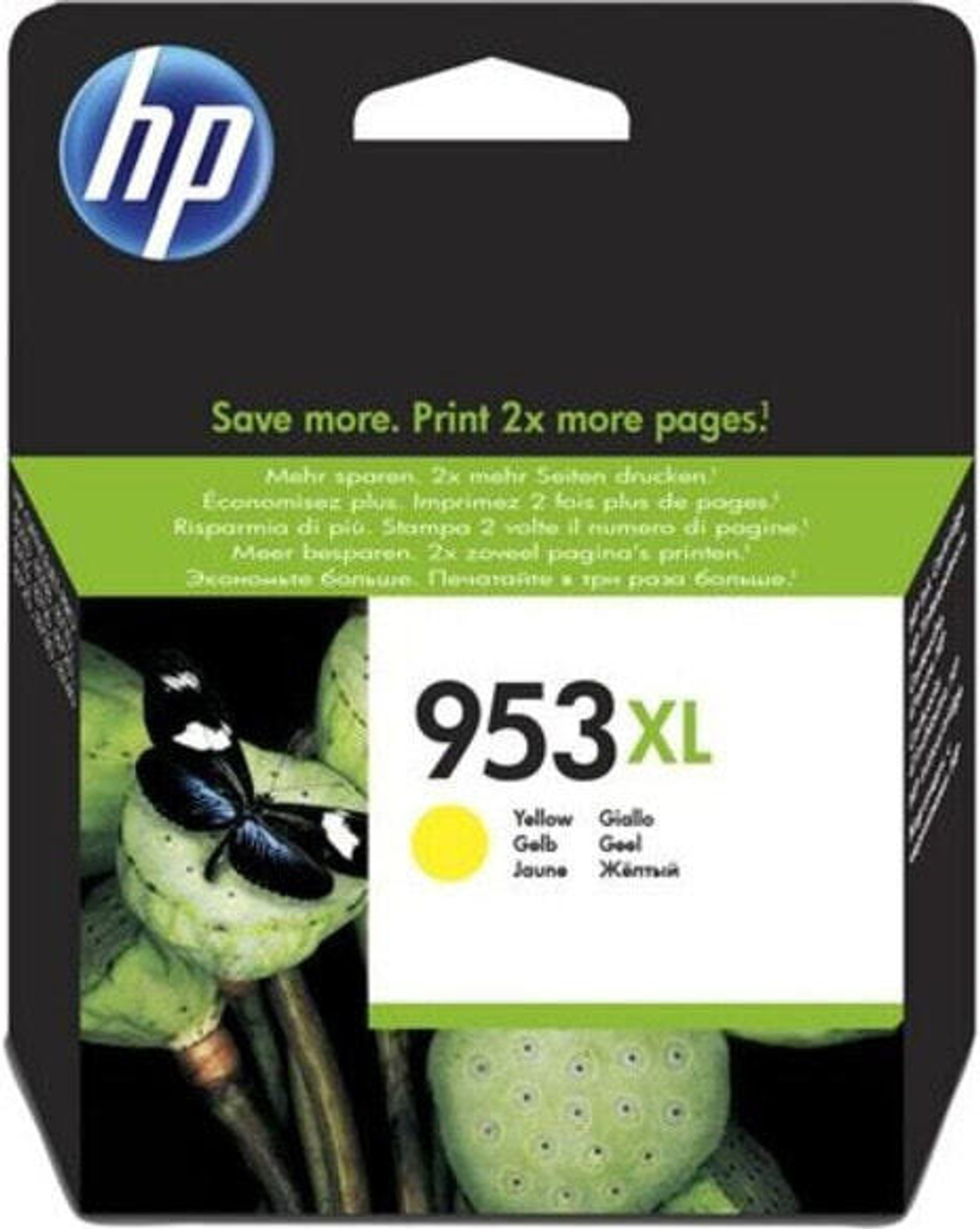 Картридж струйный желтый 1 шт HP 953XL