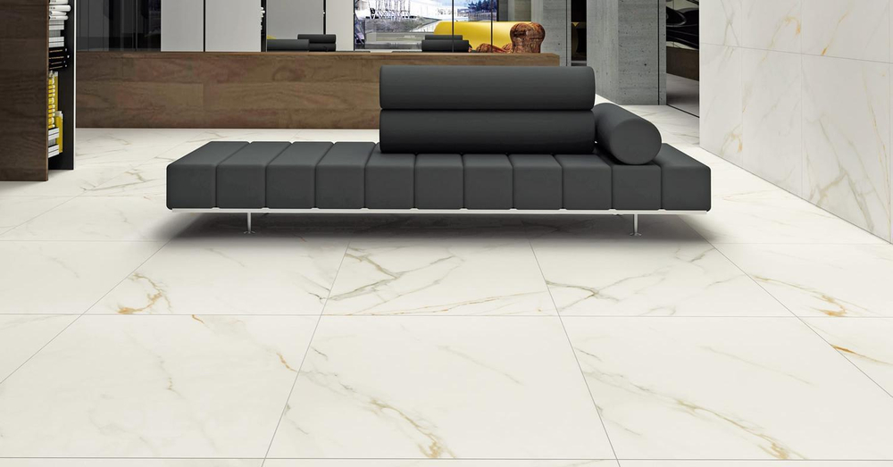 Kutahya Royal Calacatta Rektifiye Parlak Nano 60x120