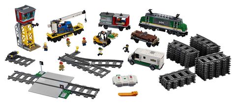 Конструктор LEGO City 60198 Товарный поезд
