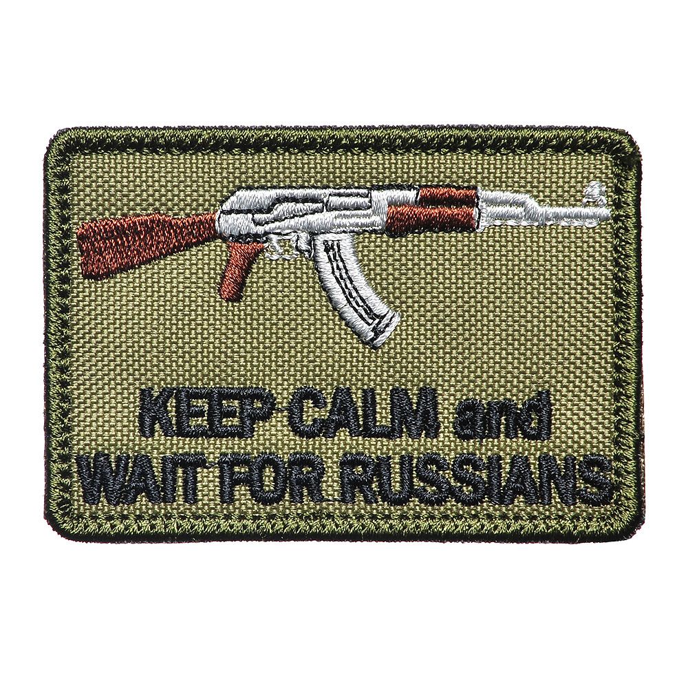 Шеврон "WAIT FOR RUSSIANS"