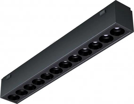 Трековый светильник Vision48/25 4825-039-L197-12W-36DG-3000K-BK iLedex