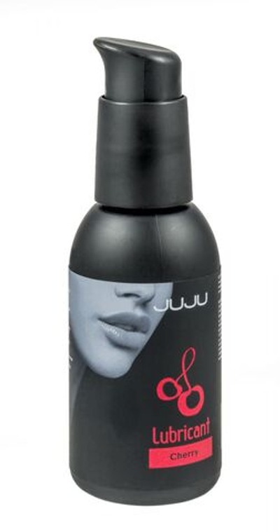Съедобный лубрикант JUJU Cherry с ароматом вишни - 100 мл.