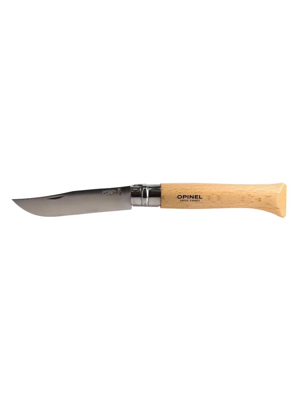 Нож Opinel №12 нержавеющая сталь, буковая рукоять