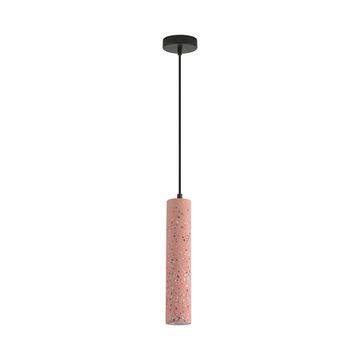 Подвесной светильник 1*GU10 8355/1A черный/розовый SHAMAREL Lumion