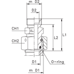 Соединение PNF DS06 30х2 (корпус)