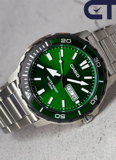 CASIO MTD-125D-3A — мужские часы спортивного стиля