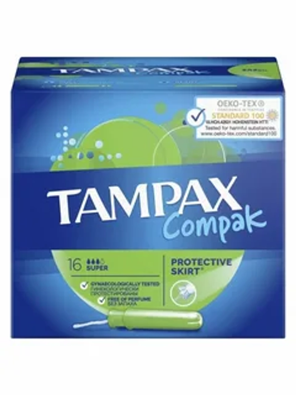 TAMPAX Тампоны Compak Super 16шт.