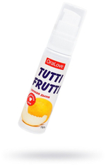 Съедобная гель-смазка TUTTI-FRUTTI для орального секса (Дыня)