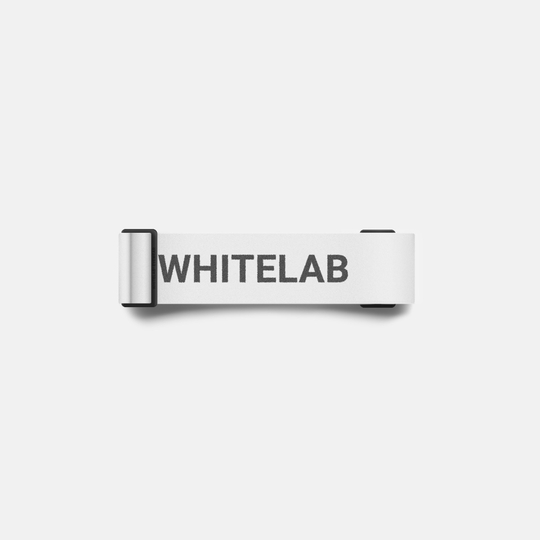 Ремешок для масок WHITELAB White / Dark Grey