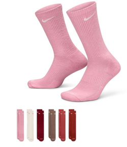 Теннисные носки Nike Everyday Plus Cushion Crew 6P - разноцветный