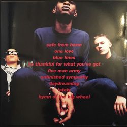 Massive Attack - Blue Lines. 1 LP Новая запечатанная виниловая пластинка