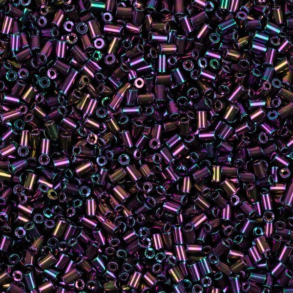 Бисер Preciosa Bugles №1, 2.3 мм, 50 г, 59195 пурпурный, 351-12001