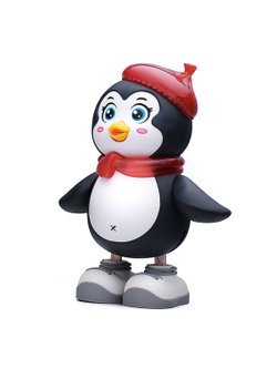 Игрушка интерактивная Пингвин со звуком и светом (373-72А)