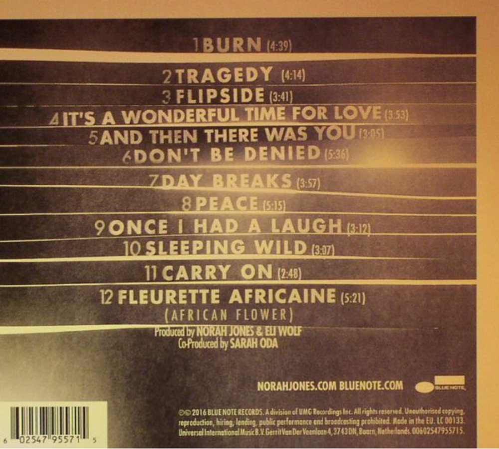 Norah Jones / Day Breaks (CD)