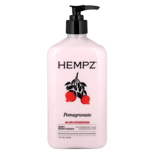 Hempz, увлажняющий лосьон для тела, гранат, 500 мл (17 жидк. унций)