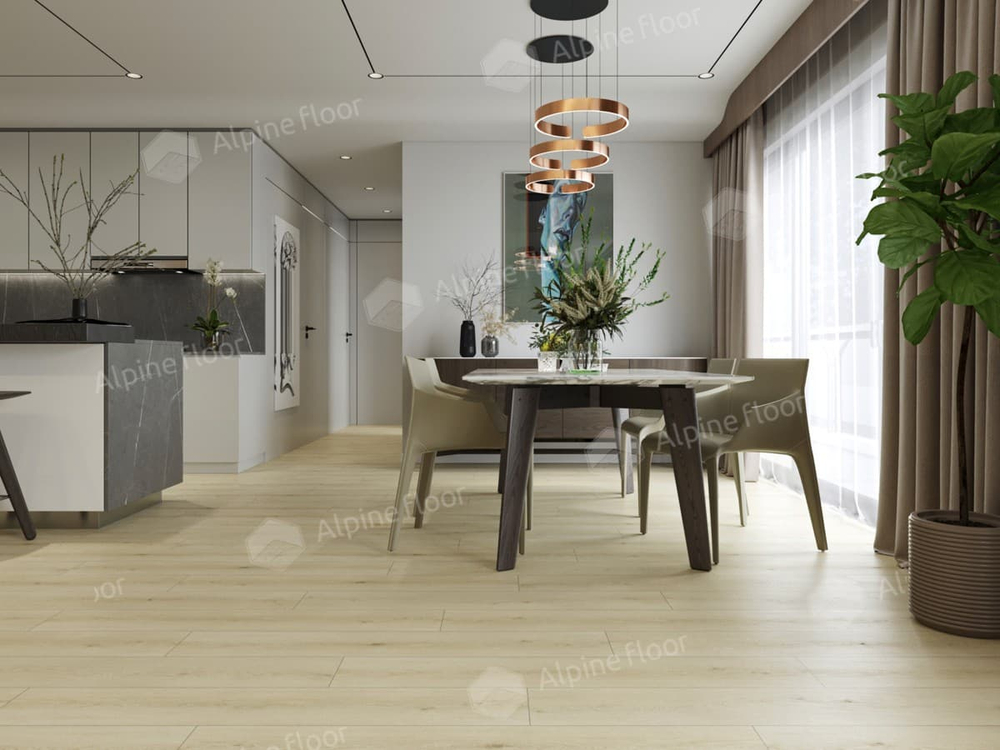 Ламинат Alpine Floor Aura 1218x198 8 мм Дуб Боргезе 2.4116 м2